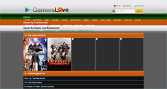 Desktop Screenshot of gamerslove.com